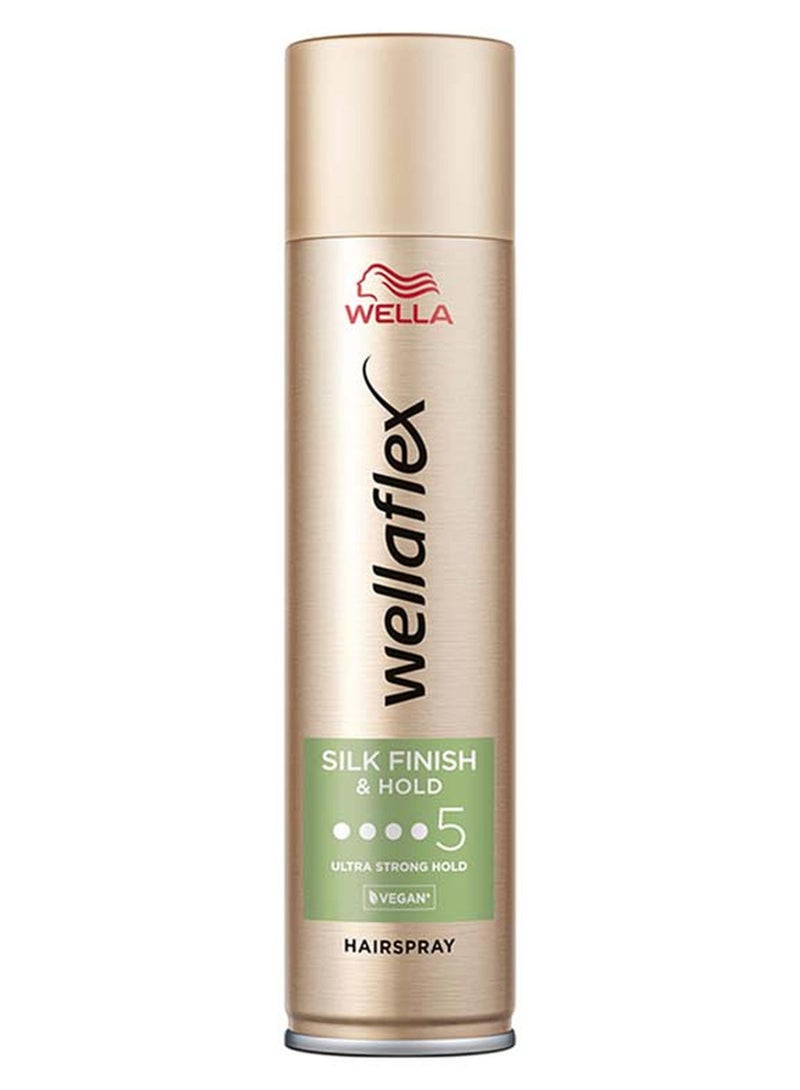 Wellaflex Silk Finish And Hold Hairspray - 250Ml - Image 1