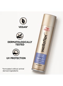 WELLA Wellaflex 2D Volume Hairspray - 250Ml  - Image 5