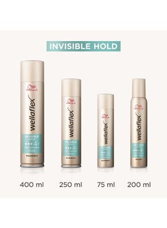 Wellaflex Invisible Hold Hairspray - 75Ml - pnsku/N70112897V/45/_/1726801386/d3e1291a-6836-4d7f-93f1-34c92f090684