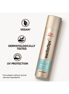 WELLA Wellaflex Invisible Hold Hairspray - 75Ml  - Image 5