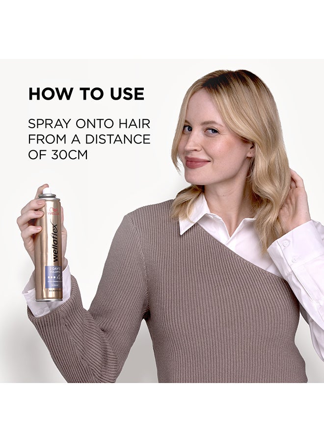 WELLA Wellaflex 2D Volume Hairspray - 400Ml  - Image 4