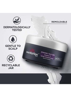 WELLA Wellaflex Men Matte Paste 75 Ml  - Image 5
