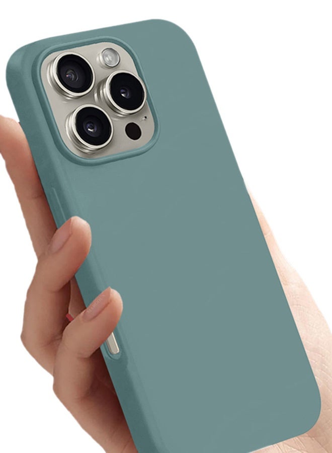 MARGOUN 2Packs Case and Screen Protector for Apple iPhone 16 Pro Max, Slim Silicone Case, Full Covered Anti Scratch Shockproof Protective Cover Cactus Green - Image 4