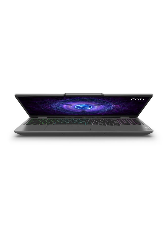 Lenovo - LOQ 3 15IAX9 Laptop With 15.6-Inch FHD Display, Core i5-12450HX Processor/12GB RAM/512GB SSD/6GB Nvidia Geforce RTX 3050 Graphics Card/Windows 11 English/Arabic Luna Grey - Image 1