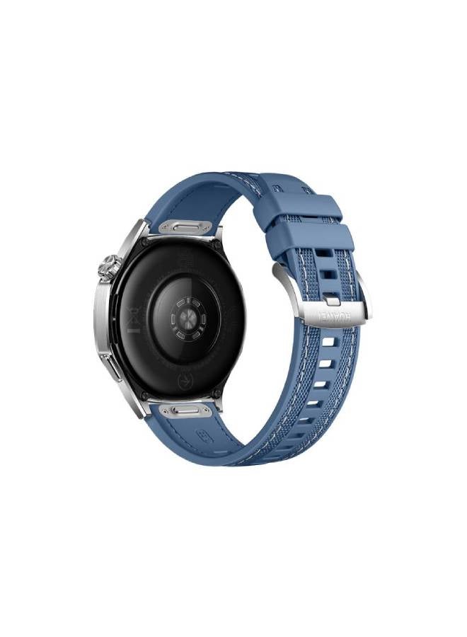 WATCH GT5 46mm Smartwatch, up to 14 Days Battery Life, All-new Running and Cycling Sports Smart Watch, Sharp-Edged Design, Health Tracking, Compatible with iOS and Android (with Freebuds 5i) Blue - pnsku/N70112925V/45/_/1727016264/2ad782b6-fcb0-4811-85a8-48f8c7248b39