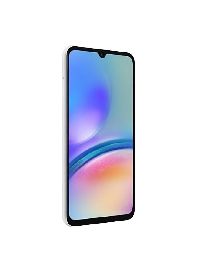 سامسونج Galaxy A05s Dual SIM Silver 6GB RAM 128GB 4G LTE - Middle East Version with a free gift 25W Adapter USB-C Super Fast Charging Travel Adapter (EU Plug)  - Image 5