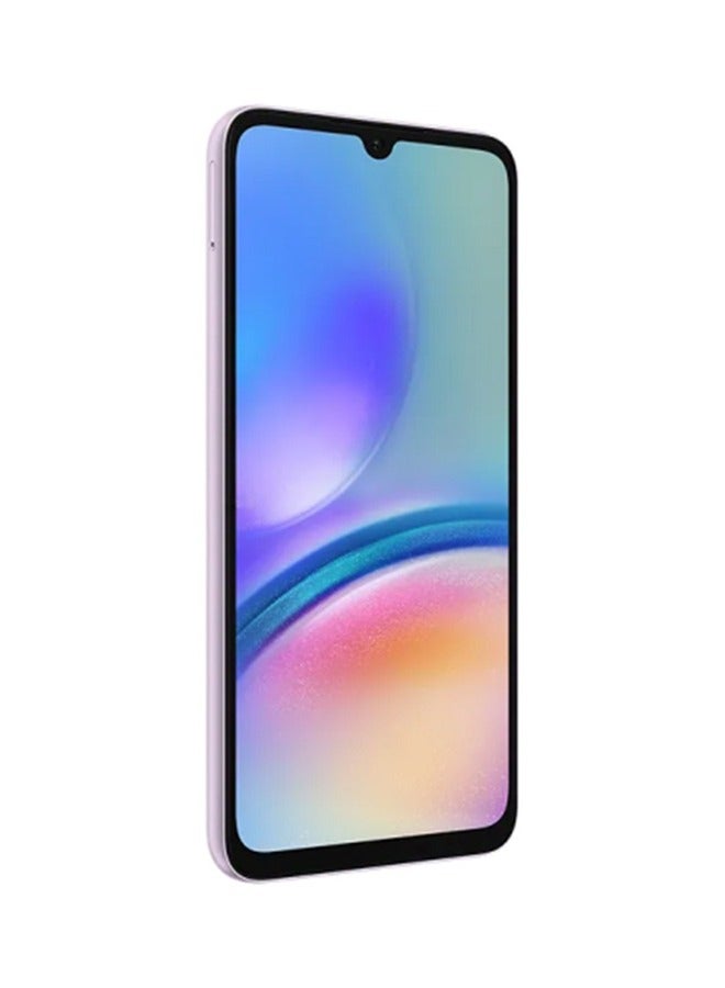 سامسونج Galaxy A05s Dual SIM Light Violet 4GB RAM 128GB 4G LTE - Middle East Version with a free gift 25W Adapter USB-C Super Fast Charging Travel Adapter (EU Plug) - Image 4
