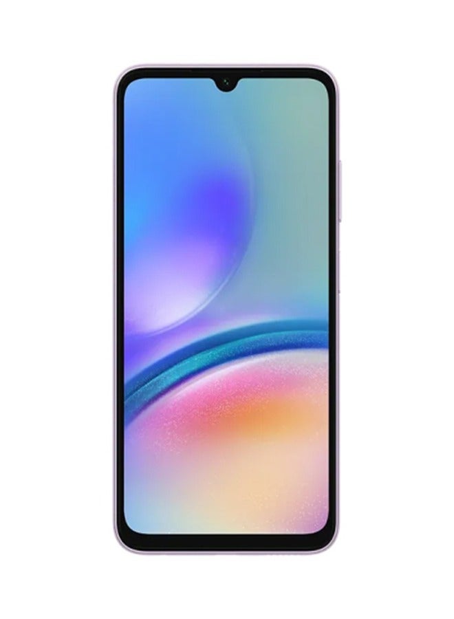 Samsung - Galaxy A05s Dual SIM Light Violet 6GB RAM 128GB 4G LTE - Middle East Version with a free gift 25W Adapter USB-C Super Fast Charging Travel Adapter (EU Plug) - Image 1
