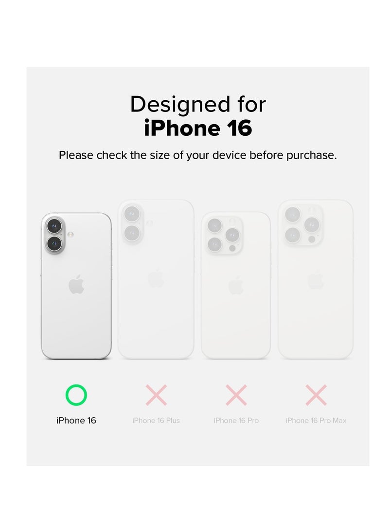 Ringke - Fusion-X [Precise Cutouts for Camera Lenses] Compatible with iPhone 16 Case, Augmented Bumper Military Design Shockproof Protective Cover Designed for  iPhone 16 Case - Camo Black - Image 1