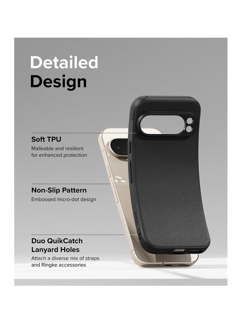 Ringke - Onyx [Feels Good in The Hand] Compatible with Google Pixel 9 Pro XL Case, Anti-Fingerprint Technology Prevents Oily Smudges Non-Slip Enhanced Grip Precise Cutouts for Camera - Black - Image 1