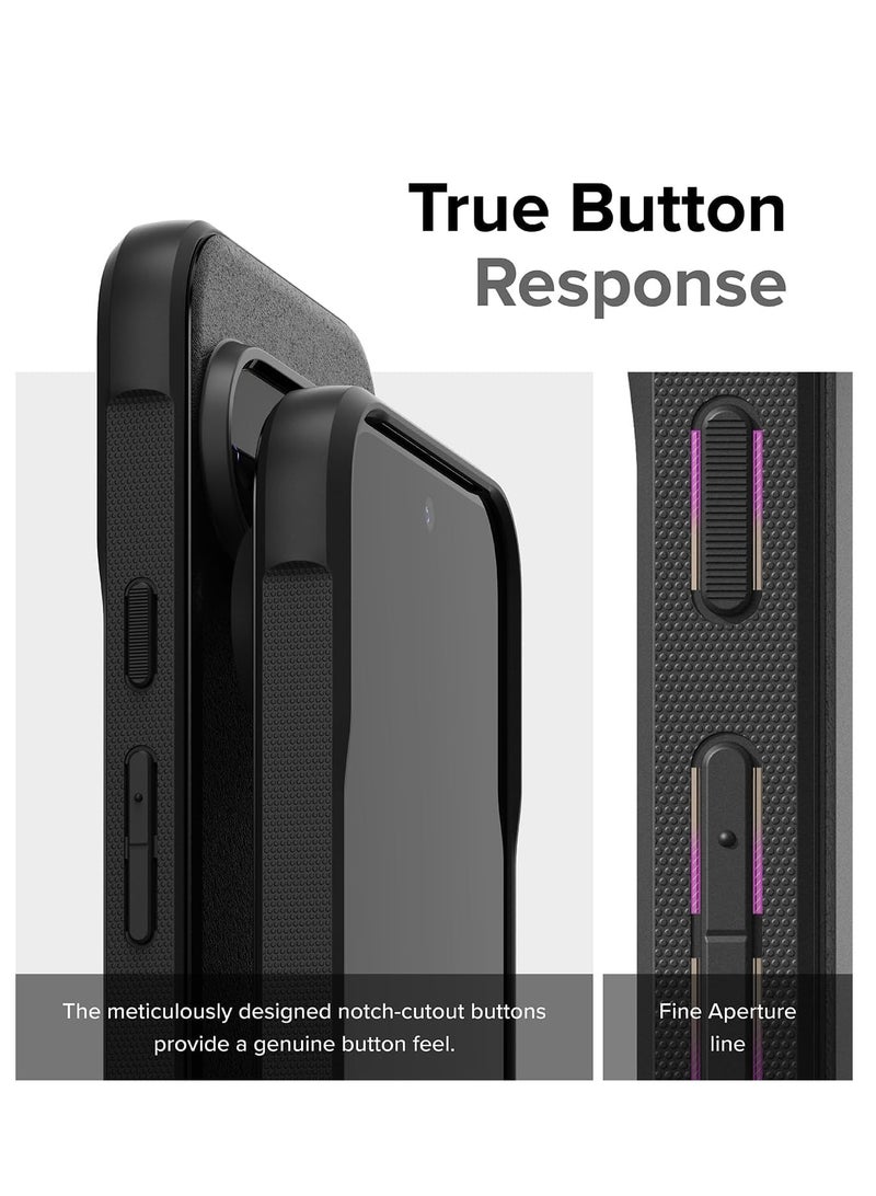 Onyx [Feels Good in The Hand] Compatible with Google Pixel 9 Case, Anti-Fingerprint Technology Prevents Oily Smudges Non-Slip Enhanced Grip Precise Cutouts for Camera Black