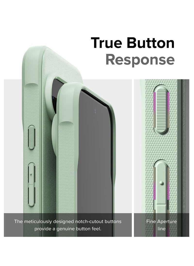 Ringke - Onyx [Feels Good in The Hand] Compatible with Google Pixel 9 Pro XL Case, Anti-Fingerprint Technology Prevents Oily Smudges Non-Slip Enhanced Grip Precise Cutouts for Camera - Mint - Image 1