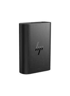 HP 65W GaN USB-C Laptop Charger - 600Q8AA#ABU | Black  - Image 3