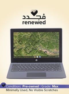 HP Renewed - Chromebook 11 G8 Laptop With 11.6-Inch HD Display,Celeron N4020/4th Gen/4GB RAM/32GB SSD/Chrome OS English Black  - Image 1