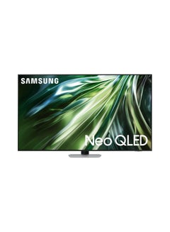 تلفزيون سمارت سامسونج 55 بوصة Neo QLED، دقة 4K UHD، بريسيفر داخلي - 55 QA55QN90DAUXEG - اسود QA55QN90DAUXEG