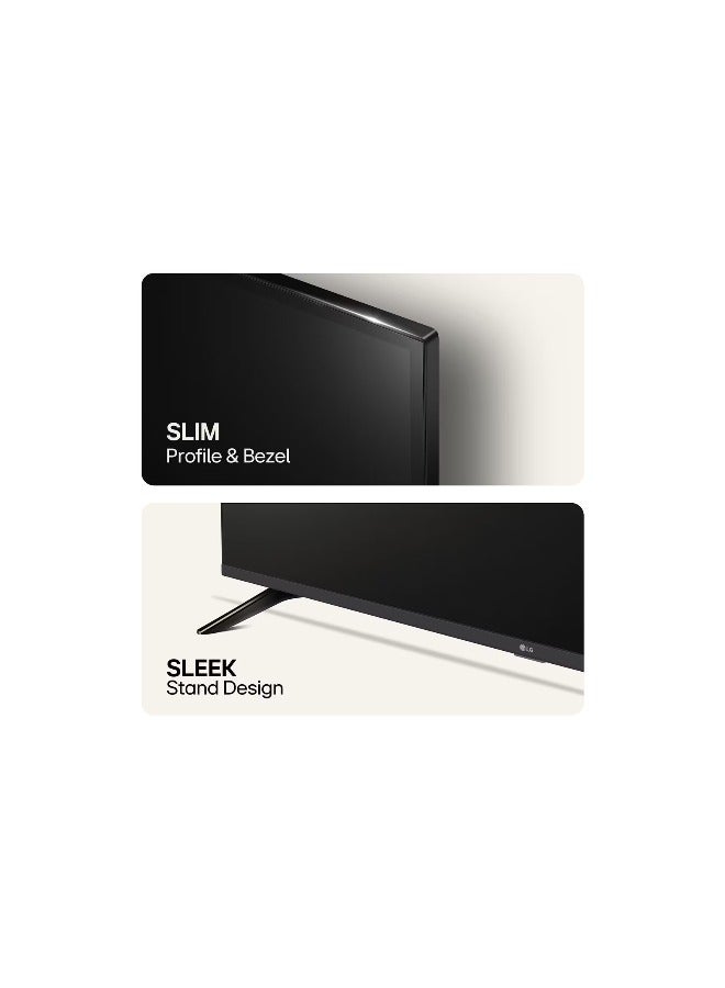 LG - LG 50" 4K LED WebOS24 HDR 10 Smart TV HLG AI Sound Pro AI Sound Pro (Virtual 9.1.2 Up-mix) Magic Remote included UT73 series 50UT73006LA  2 Years Warranty (2024 Model - KSA Version) 50UT73006LA Black - Image 1