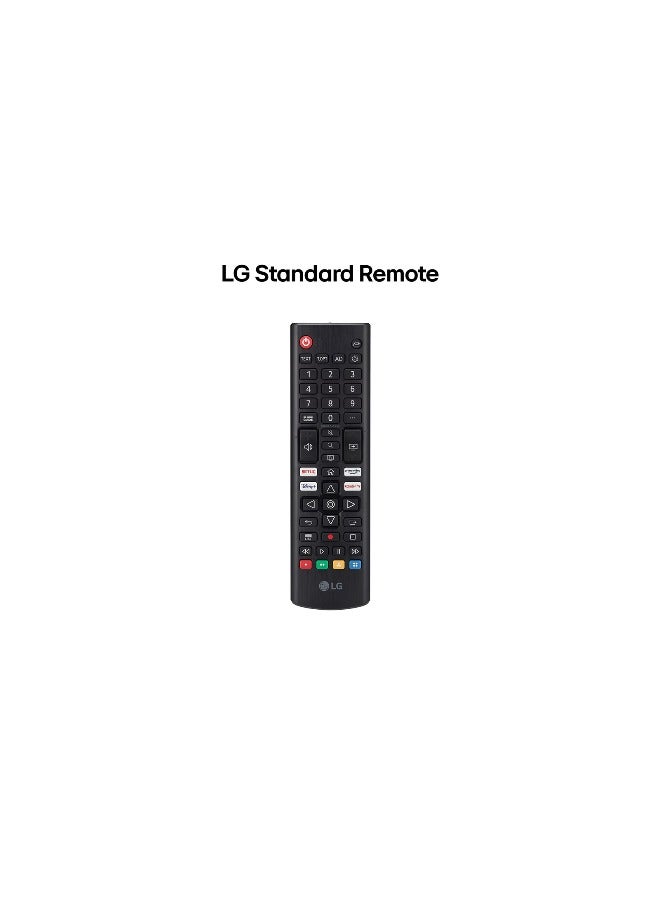 LG - LG 50" 4K LED WebOS24 HDR 10 Smart TV HLG AI Sound Pro AI Sound Pro (Virtual 9.1.2 Up-mix) Magic Remote included UT73 series 50UT73006LA  2 Years Warranty (2024 Model - KSA Version) 50UT73006LA Black - Image 1
