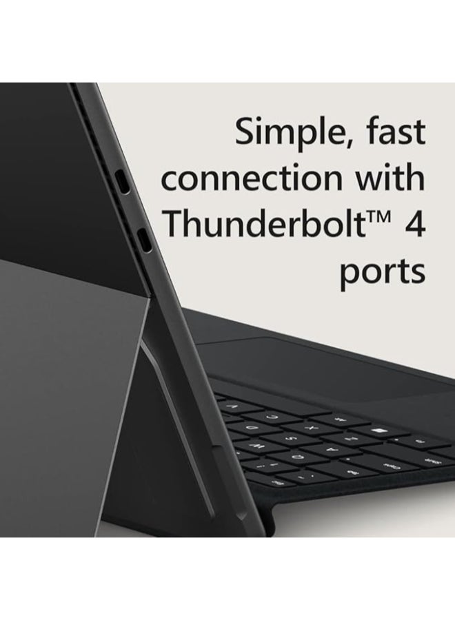 Microsoft Surface Pro 10 Laptop With 13-Inch Display, Core Ultra 7-165U Processor/16GB RAM/512GB SSD/Integrated Graphics/Windows 11 English Black - Image 4