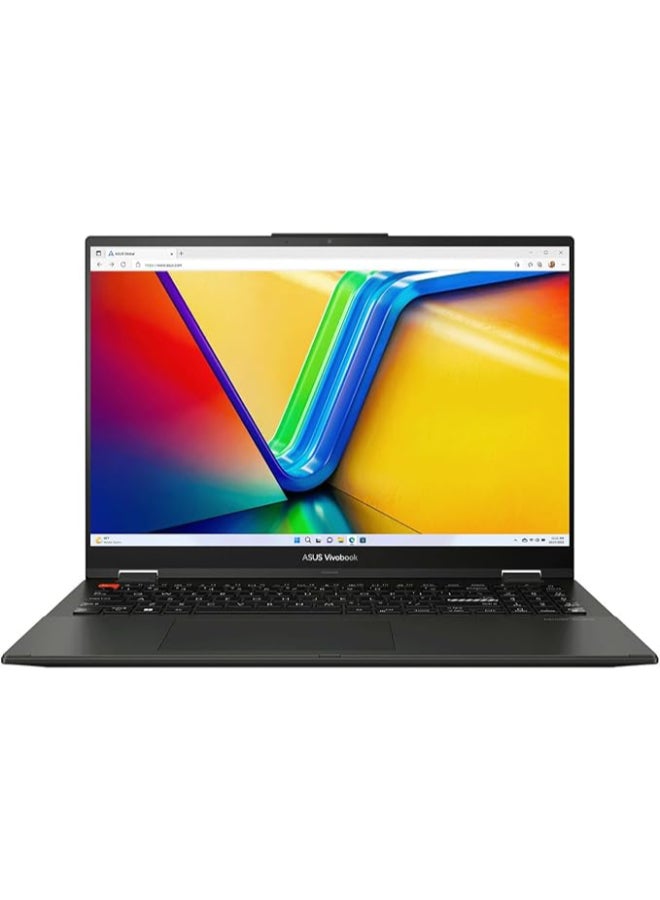 ASUS Vivobook S 16 Flip Laptop With 16-Inch Display, Intel Core i9-13900H Processor/16GB RAM/1TB SSD/Intel HD Graphics/Windows 11 English Midnight Black  - Image 1