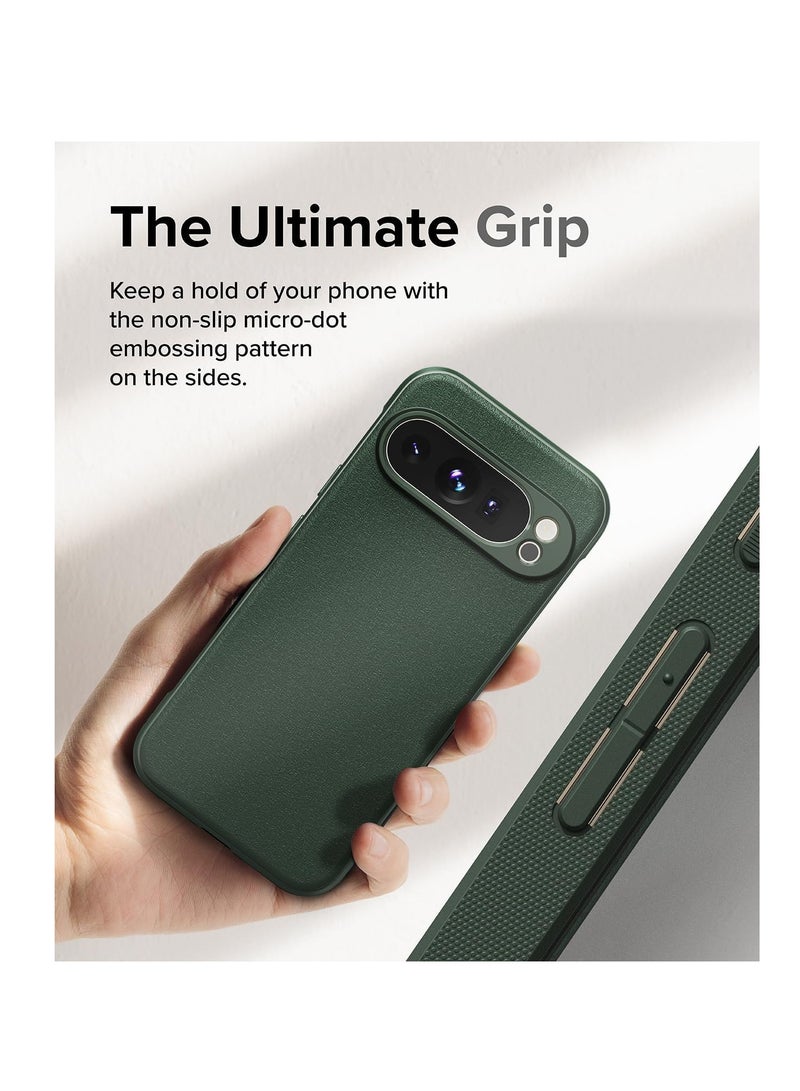 Ringke - Onyx [Feels Good in The Hand] Compatible with Google Pixel 9 Pro XL Case, Anti-Fingerprint Technology Prevents Oily Smudges Non-Slip Enhanced Grip Precise Cutouts for Camera - Dark Green - Image 1