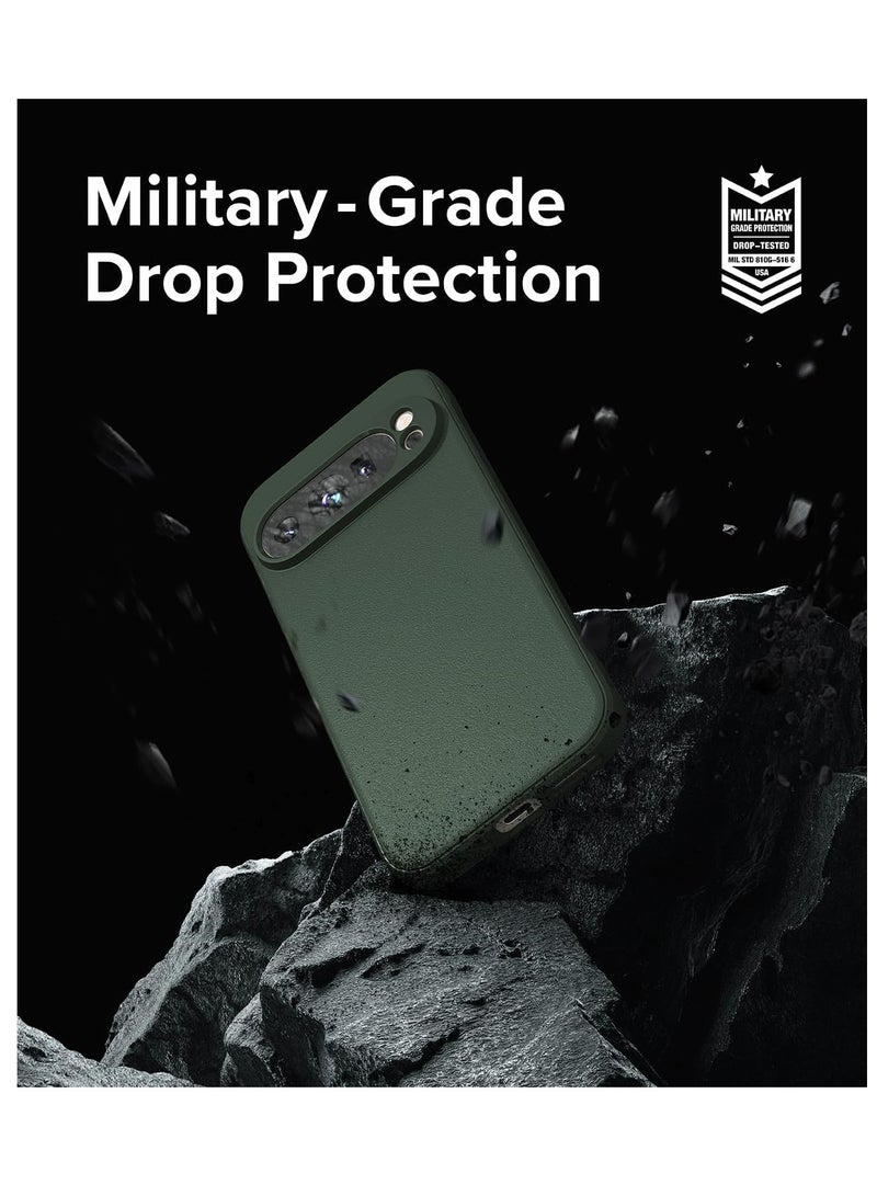 Ringke - Onyx [Feels Good in The Hand] Compatible with Google Pixel 9 Pro XL Case, Anti-Fingerprint Technology Prevents Oily Smudges Non-Slip Enhanced Grip Precise Cutouts for Camera - Dark Green - Image 1