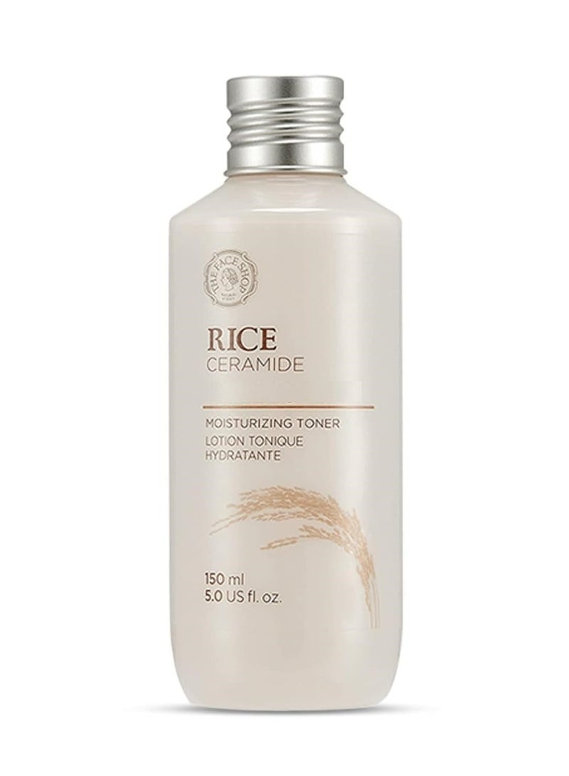 Rice Ceramide Moisturizing Toner - Rice Extract Rice Toner for Face - Strengthens Skin Barrier - Hydrating Targets Dryness - Lightweight Face Moisturizer - Glow Essence Korean Skin Care 150 mlml - pnsku/N70113184V/45/_/1726887023/60c644c1-3c7b-4ac7-bbad-e3faa3aa80c6