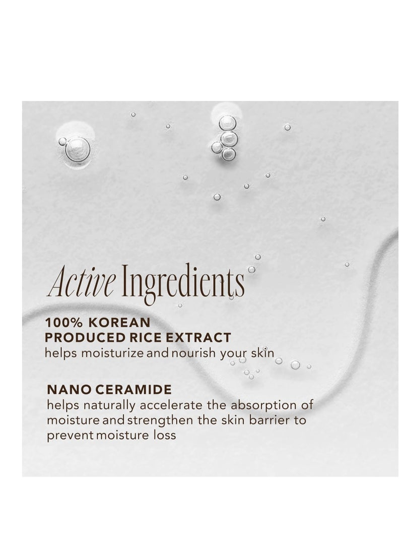 Rice Ceramide Moisturizing Toner - Rice Extract Rice Toner for Face - Strengthens Skin Barrier - Hydrating Targets Dryness - Lightweight Face Moisturizer - Glow Essence Korean Skin Care 150 mlml - pnsku/N70113184V/45/_/1726887028/56b9bc04-3099-4486-b922-da14f4615ce1