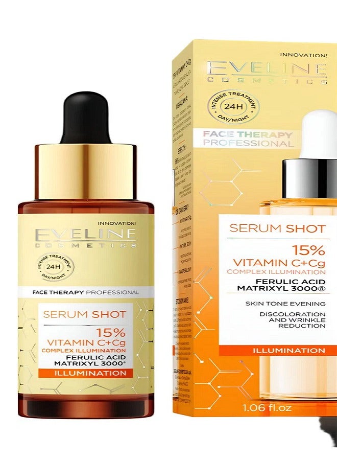 إيفلين Serum Shot 15% Vitamin C Illumination 30ml - Image 1