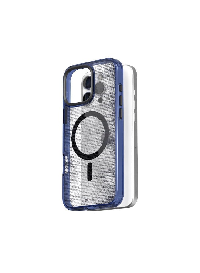 Moshi iGlaze w/ MagSafe Case For Apple iPhone 16 Pro Max 6.9-inch 2024|  Drop Protection Ultra Thin And Slim CBack Cover, Anti-Yellowing, Scratch Resistant, Magnetic Wireless Charging - Violet - Image 1