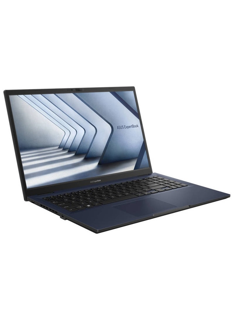 ASUS - ExpertBook B1 Laptop With 15.6 Inch Full HD(1920X1080) Display, Intel Core i5-1335U Processor/ 8GB RAM DDR5/512GB SSD/Intel UHD 615 Graphics/DOS(Without Windows)/ English/Arabic Star Black - Image 1