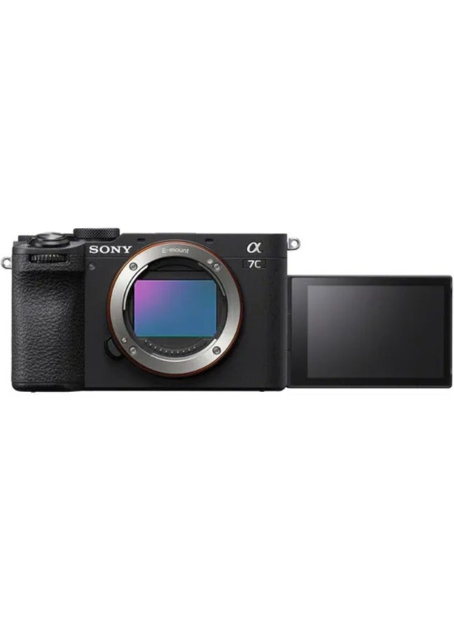 Sony α7C II compact full-frame camera Black - pnsku/N70113280V/45/_/1726897691/0d559263-3eab-481d-a126-fce9ee31b68b