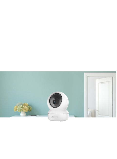 EZVIZ C6N Security Camera, 1080p CCTV Camera for Home, Wifi Indoor 360 Camera, Baby Monitor Surveillance Camera with Motion Detection, Smart Tracking, Two-Way Audio, Night Vision, Works With Alexa