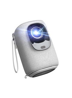 Wownect Mini Android Projector 150 ANSI Lumens Built-in Hi-Fi Speakers Supported 1080P Portable Projector 4K Android 9.0 TV Download Apps Bluetooth Projector WP93 Multicolour 