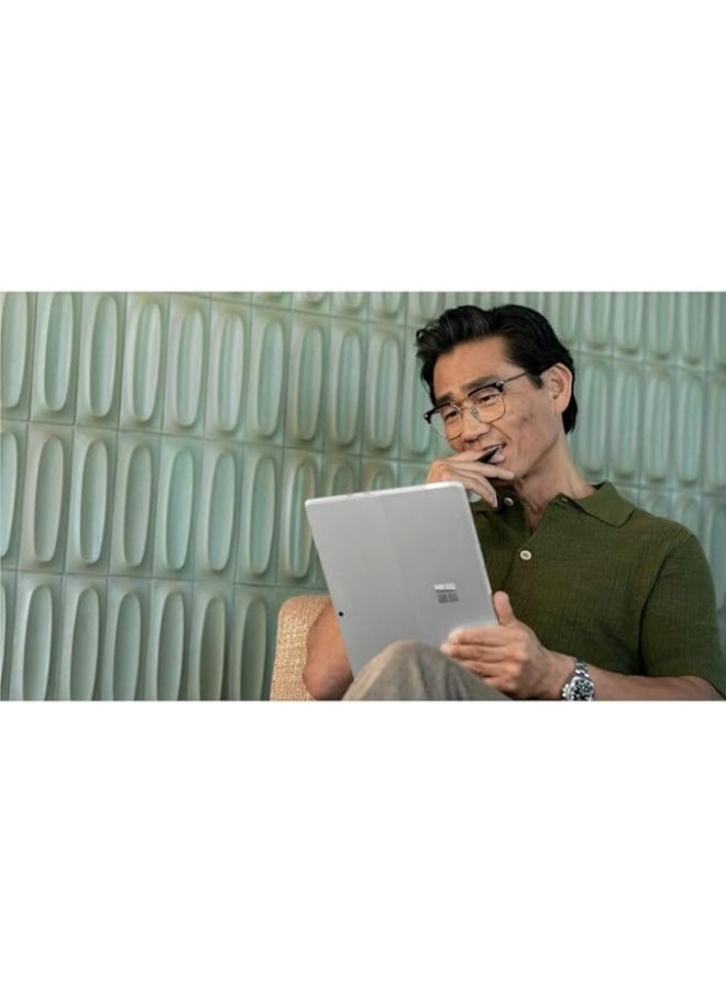 مايكروسوفت Surface Pro 10 Laptop With 13-Inch Display, Core Ultra 7-165U Processor/32GB RAM/1TB SSD/Integrated Graphics/Windows 11 English Platinum - Image 5