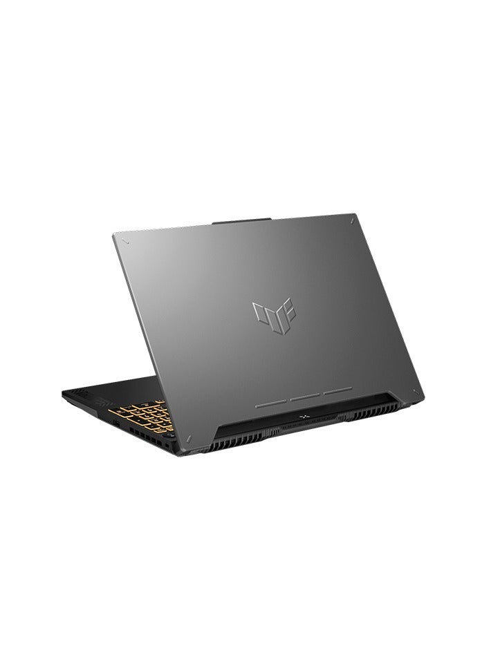 ASUS - TUF Gaming F15 FX507ZC4 (Upgraded Version) Laptop, 15.6" FHD IPS 144Hz Display, Intel Core i5-12500H, 16GB RAM, 512GB SSD, NVIDIA GeForce RTX 3050 4GB GPU, US ENG Backlit Keyboard, DOS, Jaeger Gray International International English Jaeger Gray - Image 1