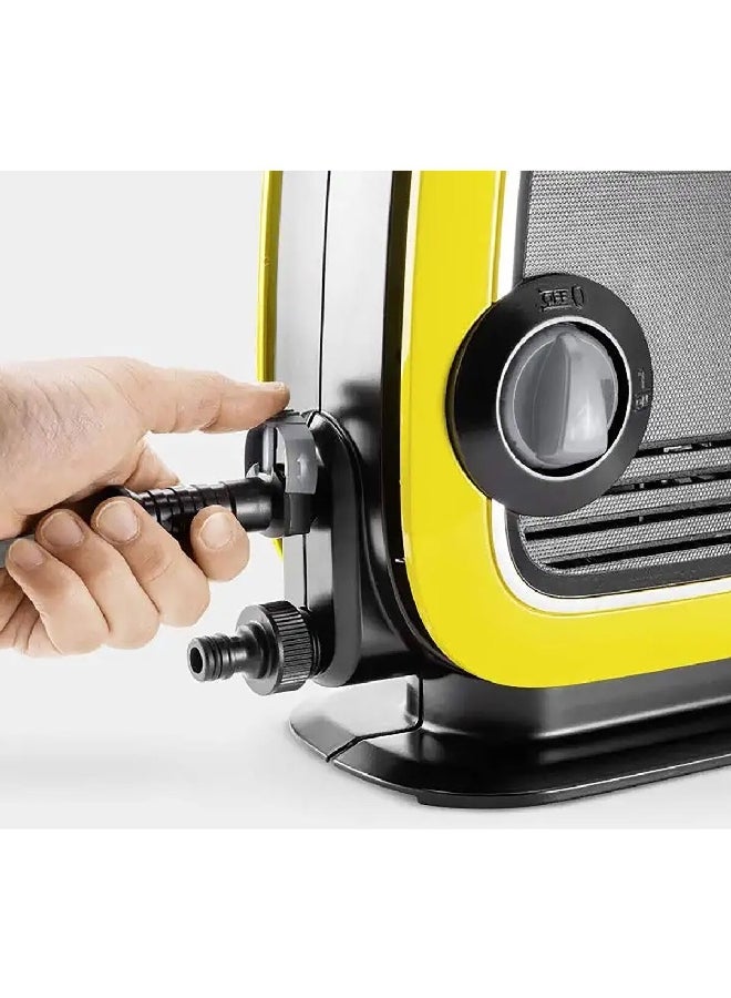 KARCHER - K Mini Compact and Portable High Pressure Washer Yellow and Black JE1.600-057 - Image 1