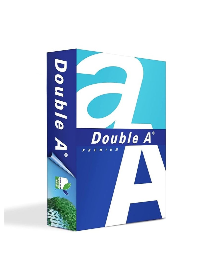 Double A - Printer Copy Paper, Size A5, GSM 80, 500 Sheets A5 - Image 1