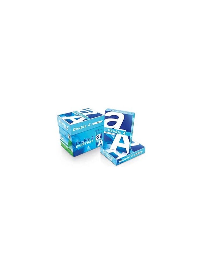 Double A - Printer Copy Paper, Size A4, GSM 70, 500 Sheets (Bundle of 5) - Image 1