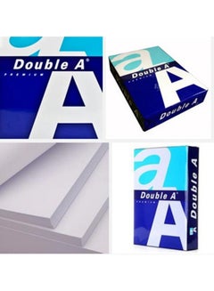 دبل إيه Printer Copy Paper, Size A4, GSM 80, 500 Sheets (Bundle of 3) A4  - Image 3