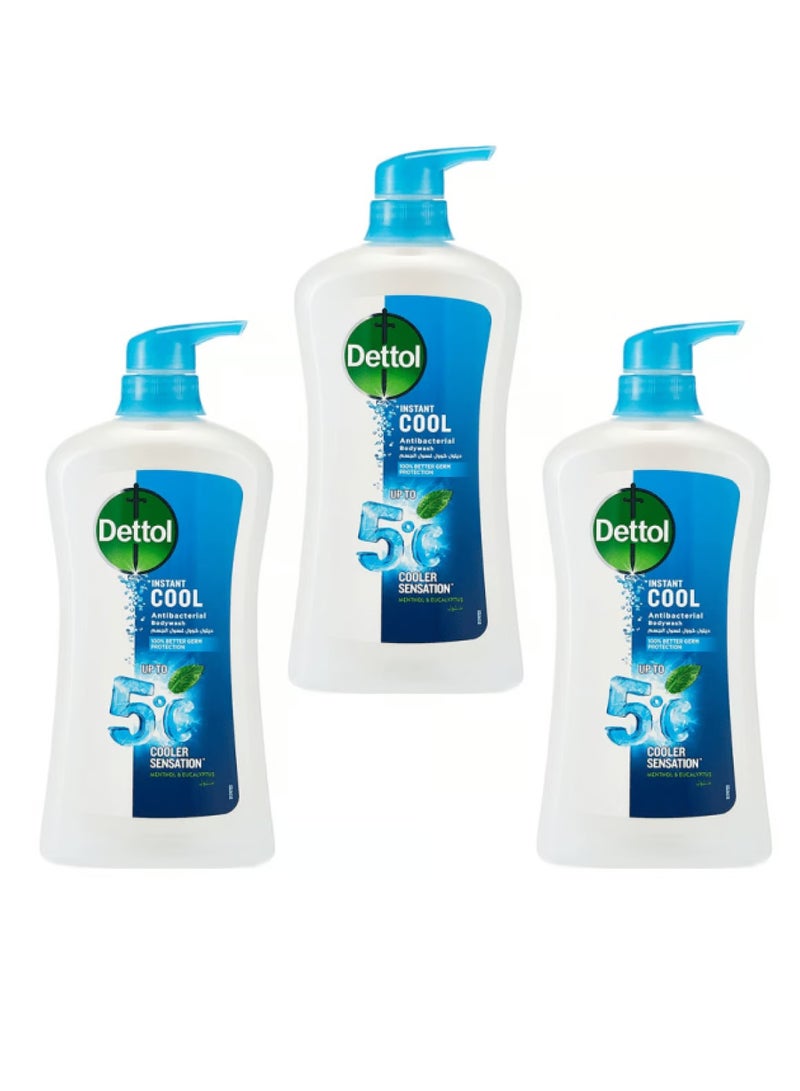 Dettol Cool Antibacterial Body Wash 700ml  - Image 4