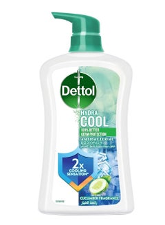 Dettol Hydra Cool Antibacterial Body Wash Cucumber Fragrance Blue 700ml  - Image 2