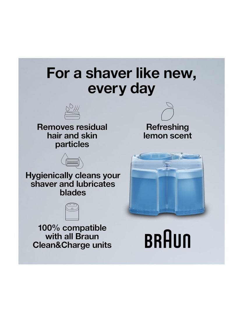 BRAUN Clean Renew Refill Cartridges CCR , Blue, 3 Count  - Image 3