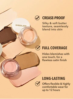 شيجلام Rapid Retouch Cream Concealer - Nude Nude  - Image 3
