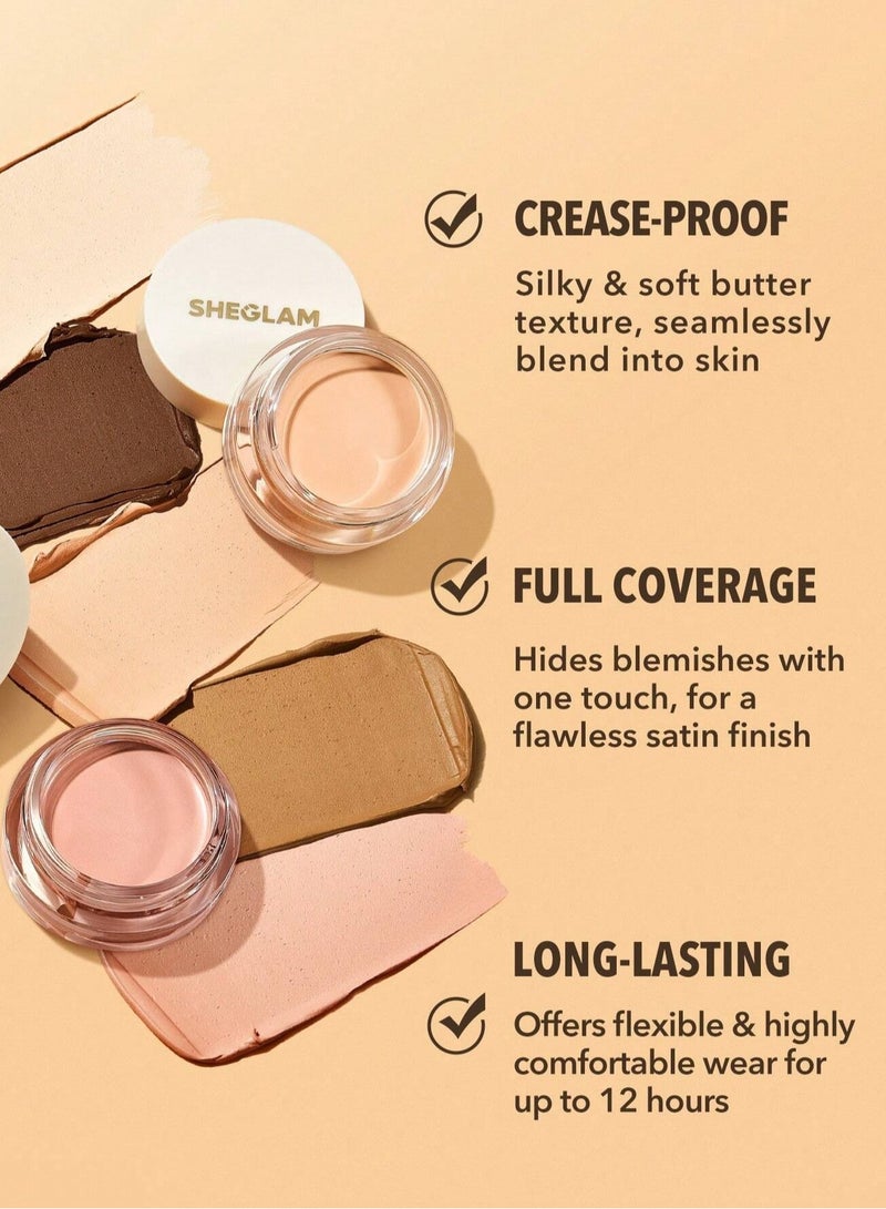 SHEGLAM Rapid Retouch Cream Concealer - Nude Nude - Image 3