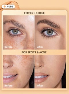 شيجلام Rapid Retouch Cream Concealer - Nude Nude  - Image 2