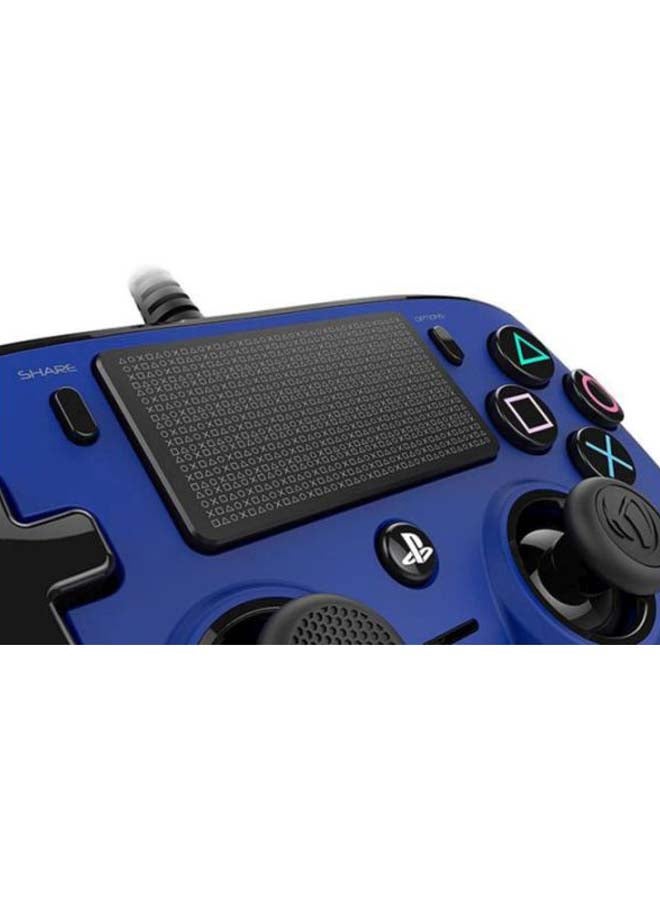 nacon - Wired Compact Controller For PlayStation 4 Blue - Image 1