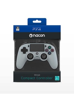 nacon Nacon Wired Compact Controller for PS4 (Grey) PlayStation official Licensed Product  - Image 4