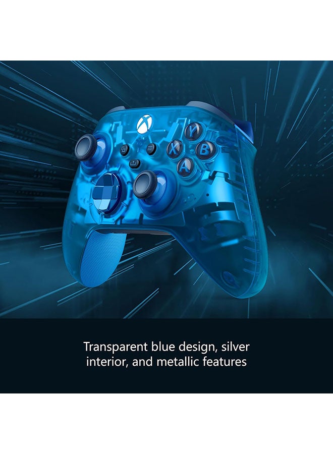 مايكروسوفت - وحدة تحكم Xbox اللاسلكية – إصدار Sky Cipher الخاص لأجهزة Xbox Series X|S وXbox One وأجهزة Windows - Image 1