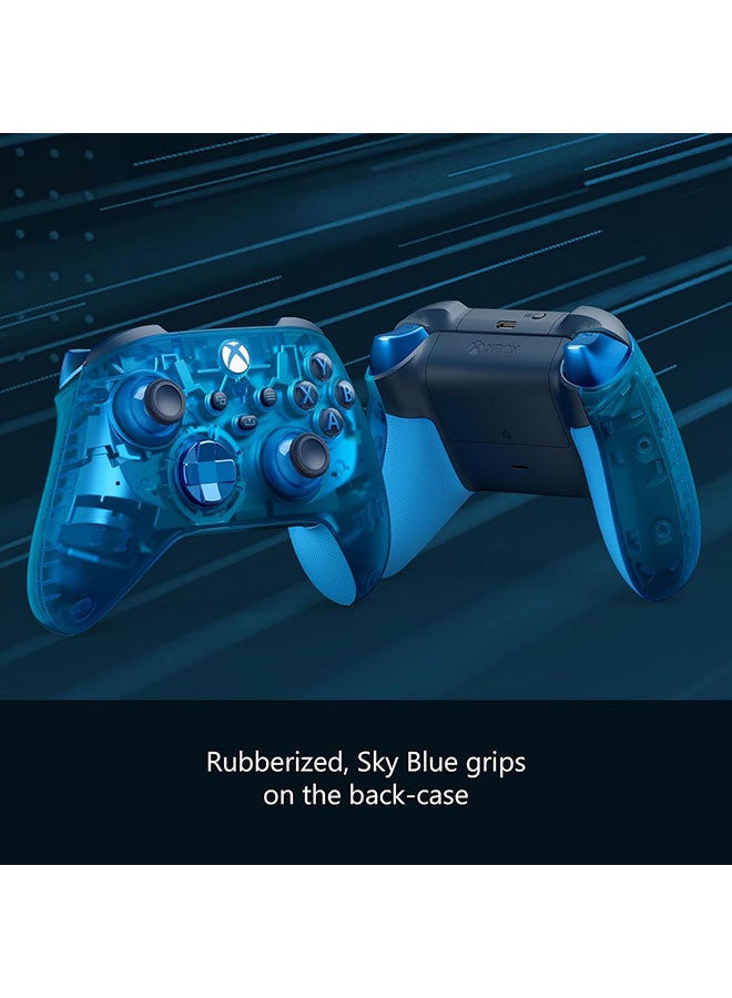 مايكروسوفت - وحدة تحكم Xbox اللاسلكية – إصدار Sky Cipher الخاص لأجهزة Xbox Series X|S وXbox One وأجهزة Windows - Image 1