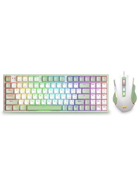 S134 (WINTER EDTION) Combo Ultimate Gaming Rig 94% Mechanical Keyboard RGB Brown Switch, Mouse 7200 DPI Optical Sensor